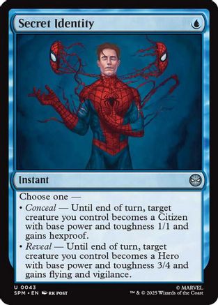 Secret Identity  [Marvel's Spider-Man]