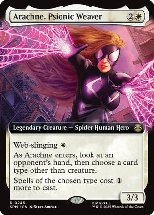 Arachne, Psionic Weaver (Extended Art)  [Marvel's Spider-Man] Foil