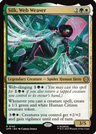Silk, Web Weaver  [Marvel's Spider-Man]