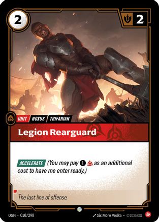 Legion Rearguard (010/298) - Riftbound - [Origins]