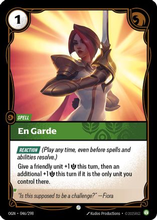 En Garde (046/298) - Riftbound - [Origins] Foil