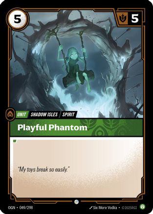 Playful Phantom (049/298) - Riftbound - [Origins] Foil