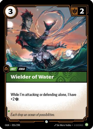 Wielder of Water (055/298) - Riftbound - [Origins]