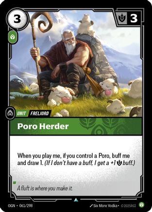 Poro Herder (061/298) - Riftbound - [Origins]