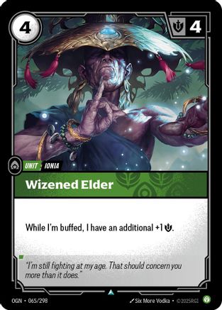 Wizened Elder (065/298) - Riftbound - [Origins] Foil