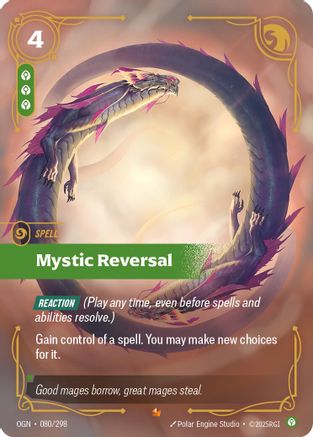 Mystic Reversal (080/298) - Riftbound - [Origins] Foil