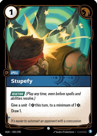 Stupefy (095/298) - Riftbound - [Origins] Foil
