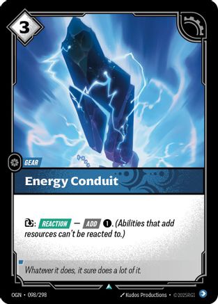 Energy Conduit (098/298) - Riftbound - [Origins] Foil