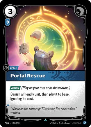Portal Rescue (102/298) - Riftbound - [Origins]