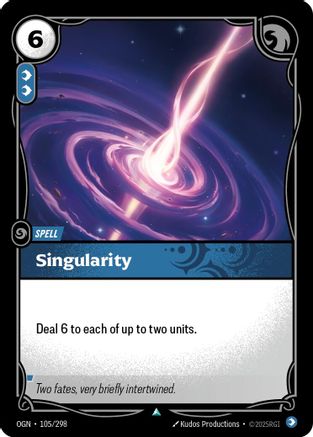 Singularity (105/298) - Riftbound - [Origins] Foil