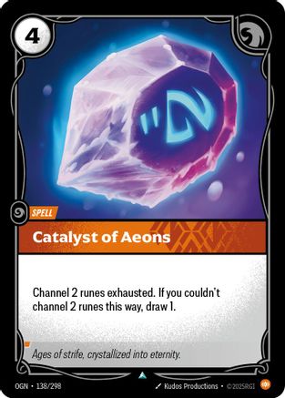 Catalyst of Aeons (138/298) - Riftbound - [Origins] Foil