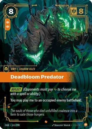 Deadbloom Predator (161/298) - Riftbound - [Origins] Foil