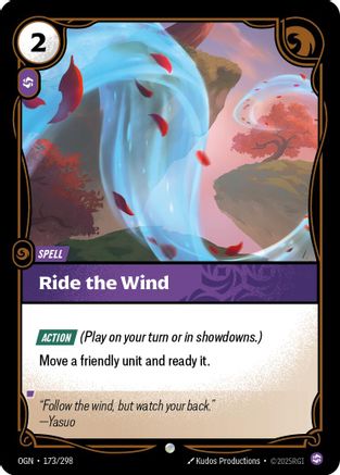 Ride The Wind (173/298) - Riftbound - [Origins]