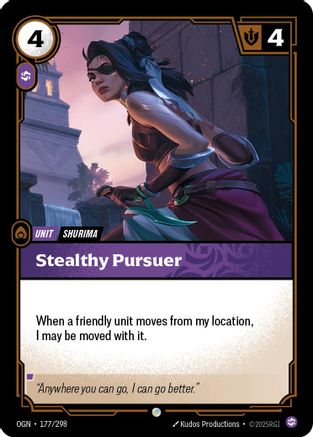 Stealthy Pursuer (177/298) - Riftbound - [Origins]