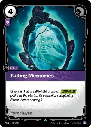 Fading Memories (180/298) - Riftbound - [Origins]