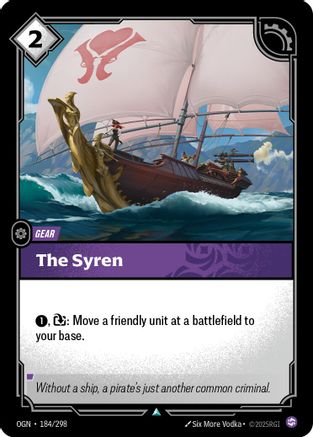 The Syren (184/298) - Riftbound - [Origins]