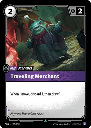 Traveling Merchant (185/298) - Riftbound - [Origins]