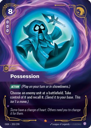 Possession (203/298) - Riftbound - [Origins] Foil