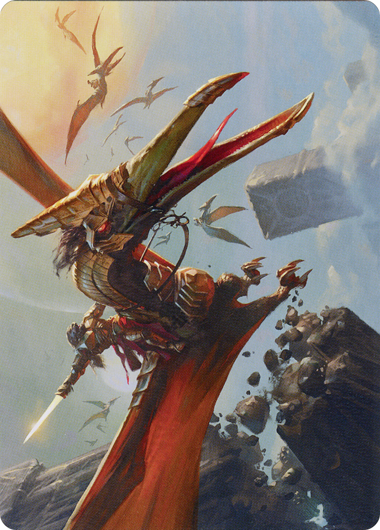 Skyhunter Strike Force // Skyhunter Strike Force  [Phyrexia: All Will Be One Art Series] (Borderless)