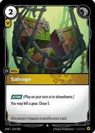 Salvage (224/298) - Riftbound - [Origins]