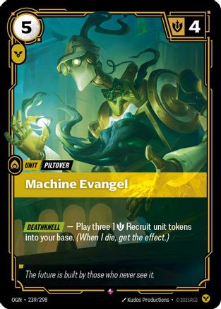 Machine Evangel (239/298) - Riftbound - [Origins] Foil