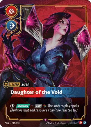 Kai'Sa - Daughter of the Void (247/298) - Riftbound - [Origins] Foil