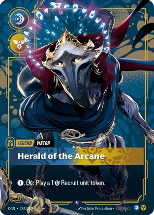 Viktor - Herald of the Arcane (265/298) - Riftbound - [Origins] Foil
