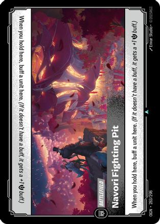 Navori Fighting Pit (283/298) - Riftbound - [Origins] Foil