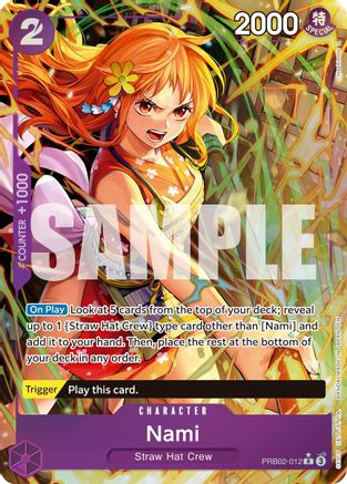 Nami (Alternate Art) (PRB02-012) - [Premium Booster -The Best- Vol. 2] Foil