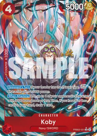 Koby (Alternate Art) (PRB02-001) - [Premium Booster -The Best- Vol. 2] Foil
