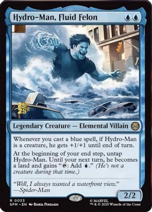 Hydro-Man, Fluid Felon  [Prerelease Cards] Foil