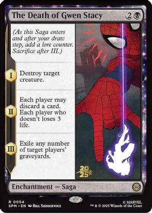 The Death of Gwen Stacy  [Prerelease Cards] Foil
