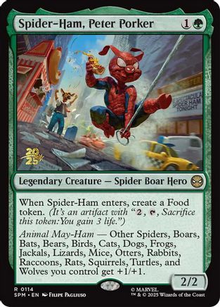 Spider-Ham, Peter Porker  [Prerelease Cards] Foil