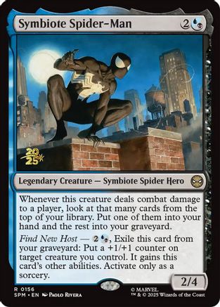 Symbiote Spider-Man  [Prerelease Cards] Foil