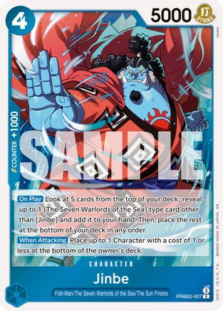 Jinbe - PRB02-007 (PRB02-007) - [Premium Booster -The Best- Vol. 2]