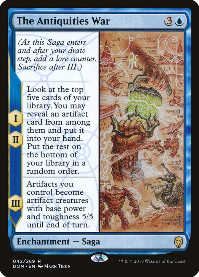 The Antiquities War [Dominaria] Foil