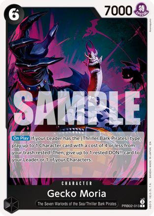 Gecko Moria (PRB02-013) - [Premium Booster -The Best- Vol. 2] Foil