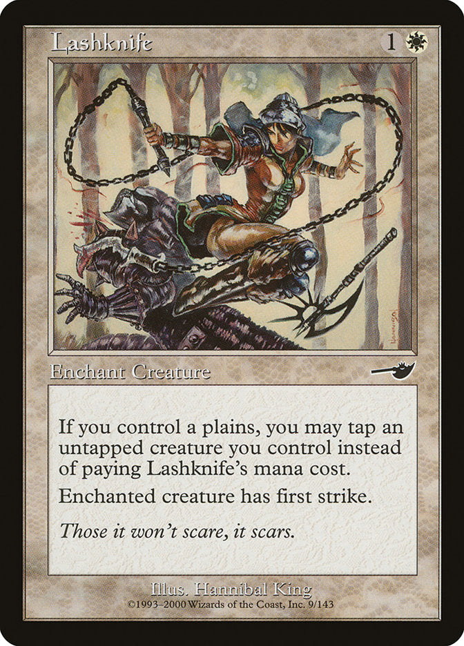 Lashknife [Nemesis] Foil