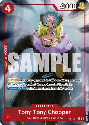 Tony Tony.Chopper (Alternate Art) (OP10-011) - [Premium Booster -The Best- Vol. 2] Foil
