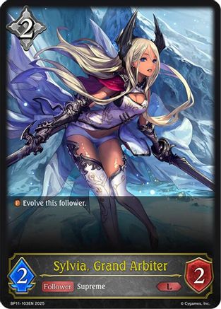 Sylvia, Grand Arbiter