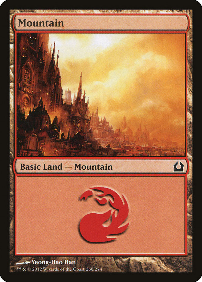 Mountain (266) [Return to Ravnica] Foil