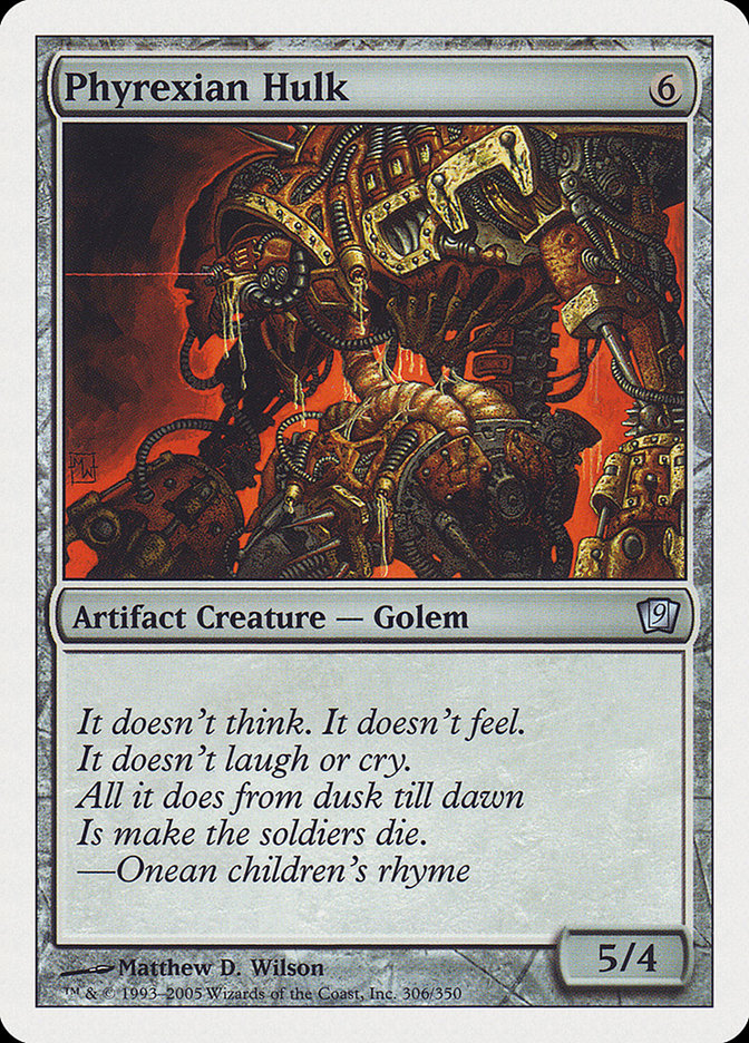 Phyrexian Hulk [Ninth Edition] Foil