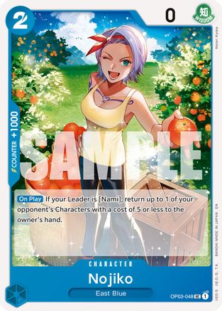Nojiko (Reprint) (OP03-048) - [Premium Booster -The Best- Vol. 2]