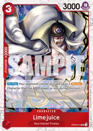 Limejuice (Pirate Foil) (OP09-014) - [Premium Booster -The Best- Vol. 2] Foil