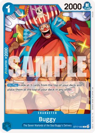 Buggy - ST17-003 (Reprint) (ST17-003) - [Premium Booster -The Best- Vol. 2]