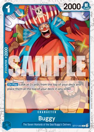 Buggy - ST17-003 (Pirate Foil) (ST17-003) - [Premium Booster -The Best- Vol. 2] Foil