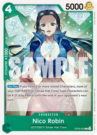 Nico Robin - OP09-033 (Reprint) (OP09-033) - [Premium Booster -The Best- Vol. 2]