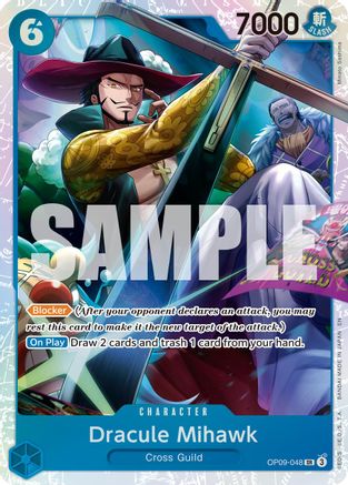Dracule Mihawk - OP09-048 (Reprint) (OP09-048) - [Premium Booster -The Best- Vol. 2] Foil