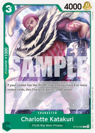 Charlotte Katakuri (Reprint) (ST16-003) - [Premium Booster -The Best- Vol. 2]