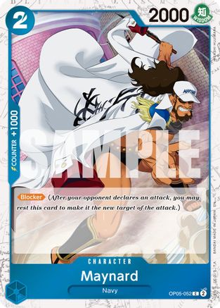 Maynard (Pirate Foil) (OP05-052) - [Premium Booster -The Best- Vol. 2] Foil